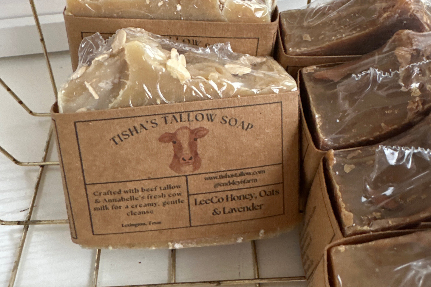 Honey, Oats and Lavender Soap