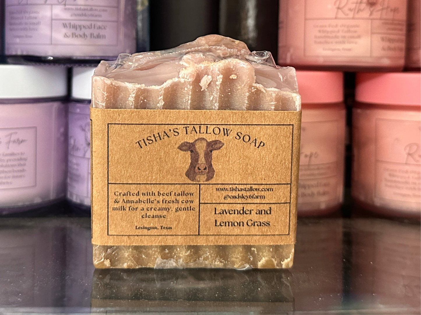 Lavender and Lemon Grass Tallow Soap