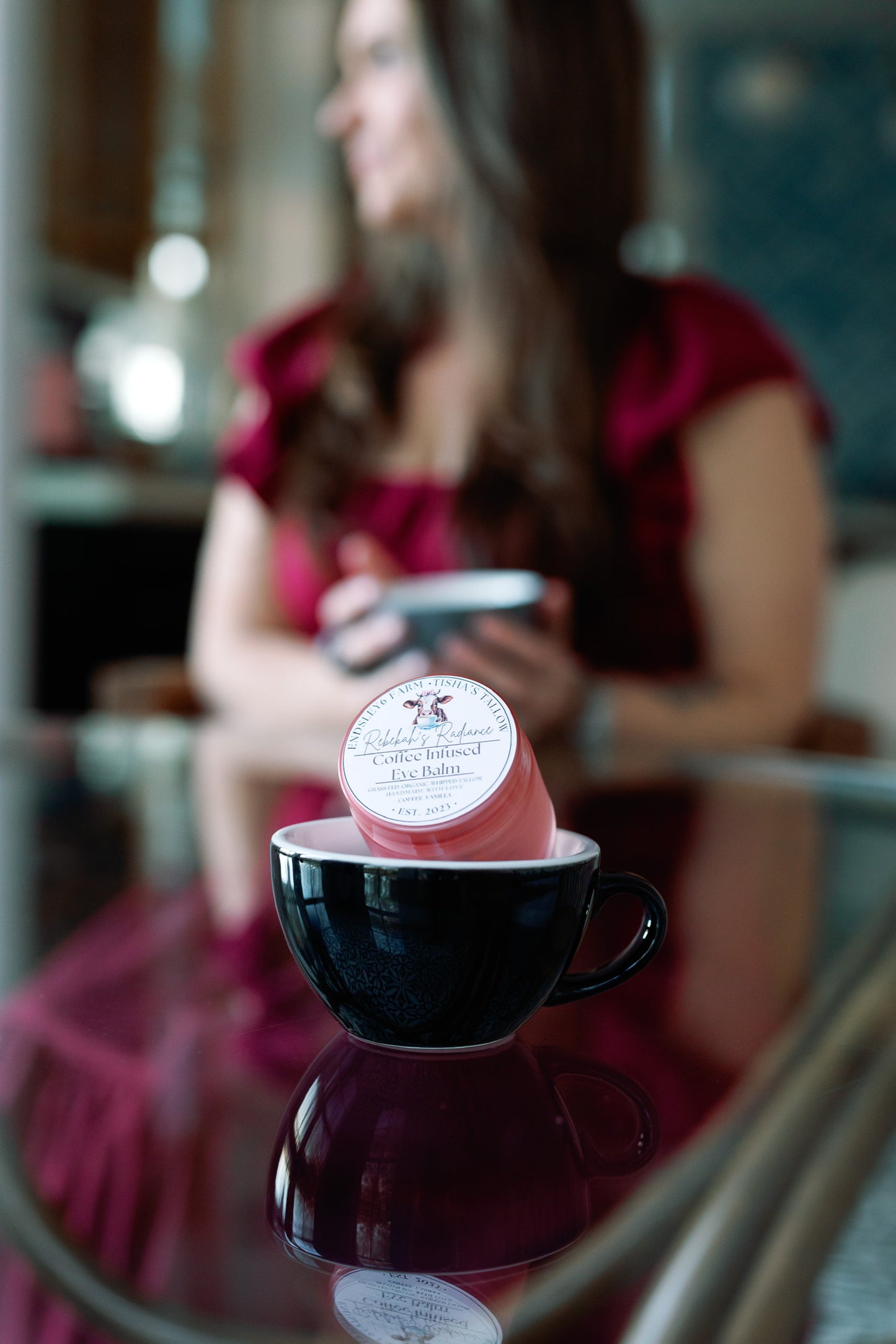Rebekah's Radiance 2oz - Coffee Infused Eye Balm