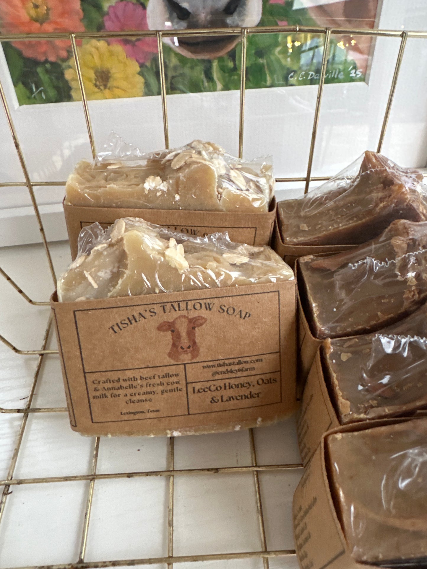 Honey, Oats and Lavender Soap