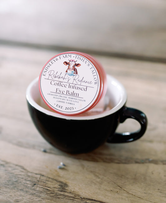 Rebekah's Radiance 2oz - Coffee Infused Eye Balm